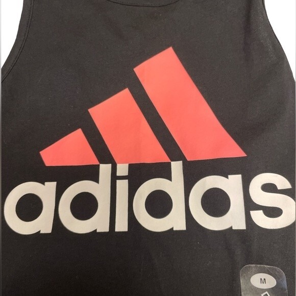 NEW adidas gym athletic Girls M 10-12 Graphic Tank Top Sports Summer - Picture 3 of 4